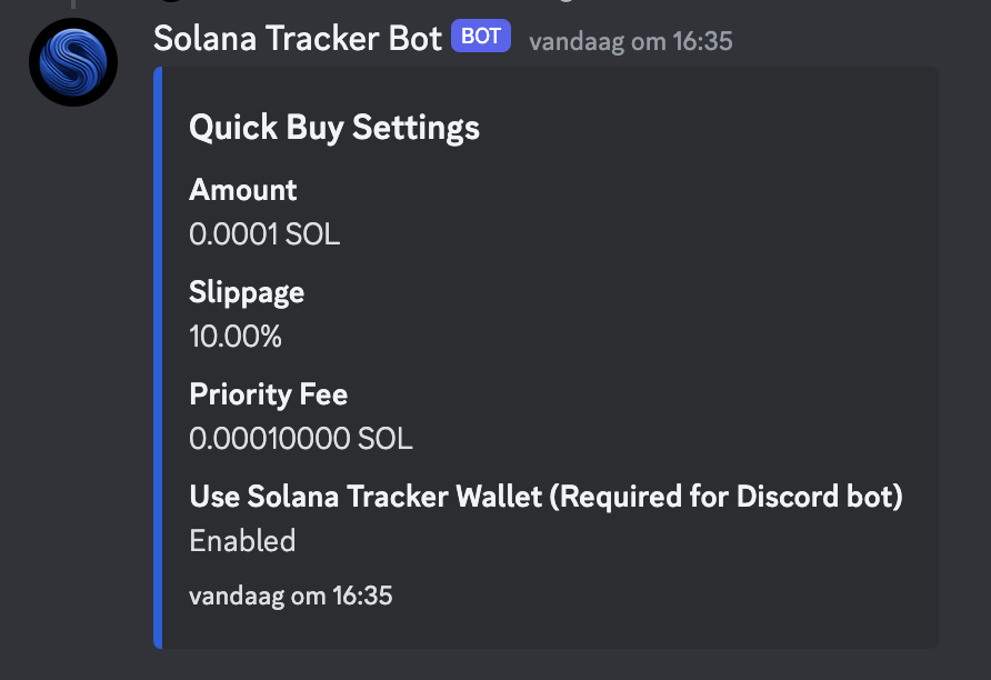 Change settings